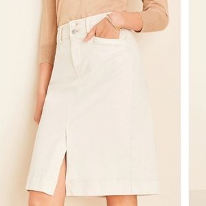 NWT Ann taylor denim skirt size 0